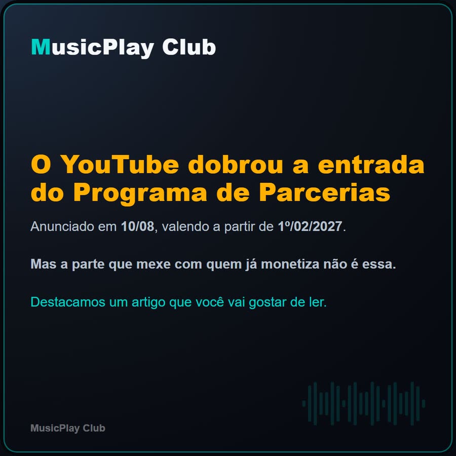 Slide 1 de 6 da edição